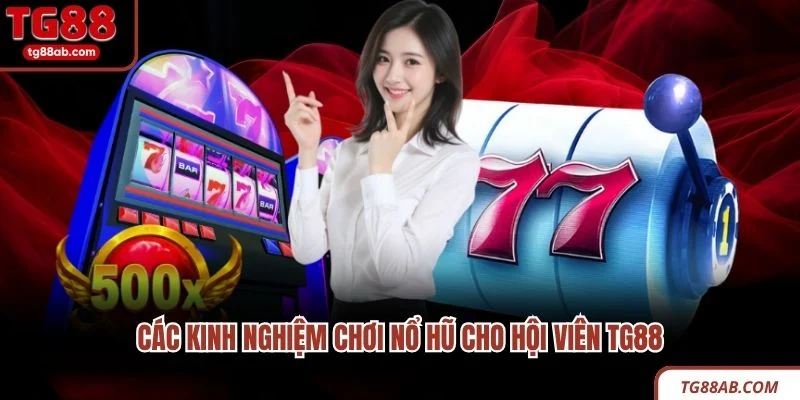 Các kinh nghiệm chơi nổ hũ cho hội viên TG88