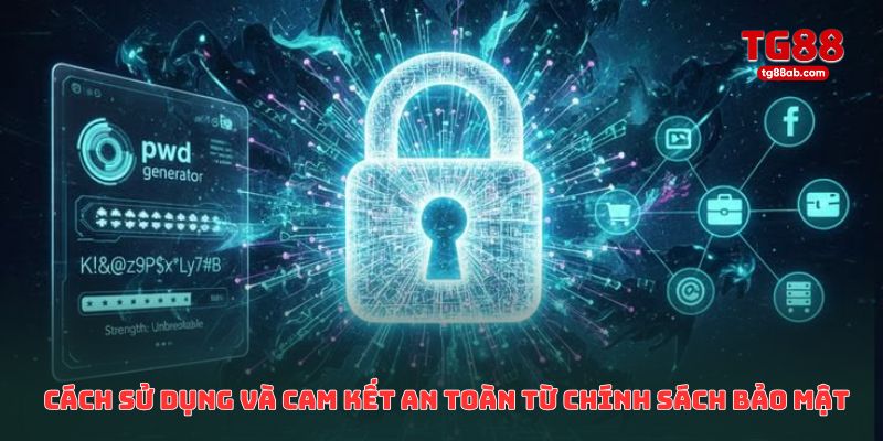 Cách sử dụng và cam kết an toàn từ chính sách bảo mật