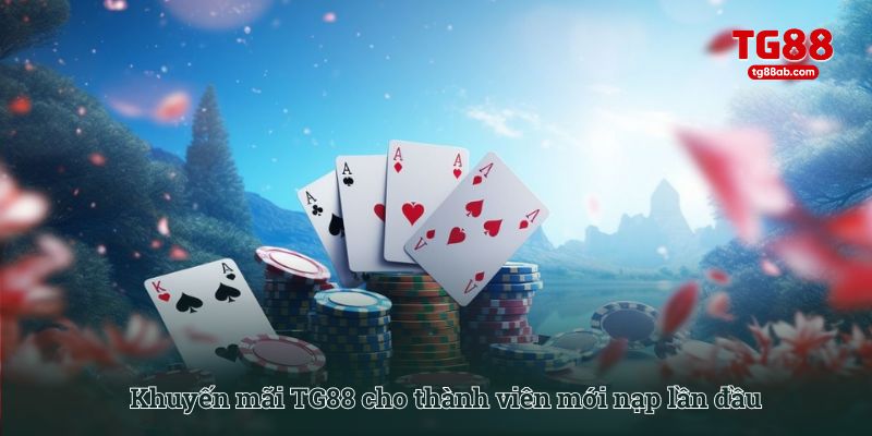 Khuyến mãi TG88 cho thành viên mới nạp lần đầu