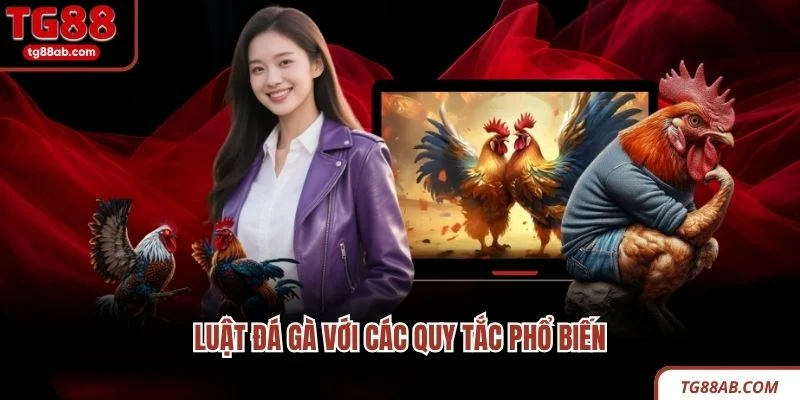 Luật đá gà với các quy tắc phổ biến