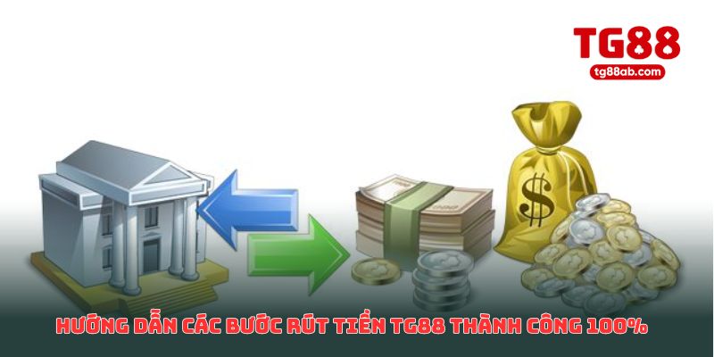 Hướng dẫn các bước rút tiền TG88 thành công 100%