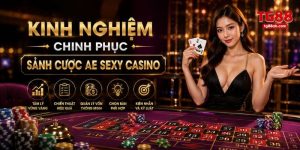 Kinh nghiệm chinh phục sảnh cược AE sexy casino