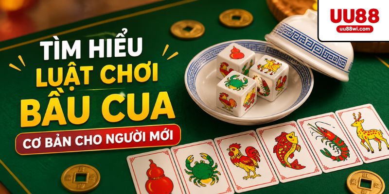 Tìm hiểu luật chơi bầu cua cơ bản cho người mới